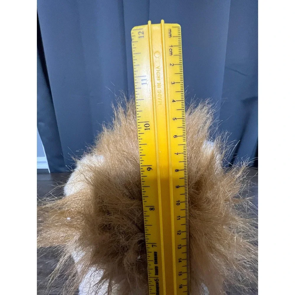 Vintage Happiness‎ Express Lion Hand Puppet Plush Stuffed Animal 10